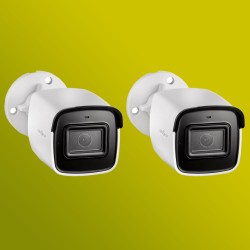 2 Caméras Extérieures Diagral DIAG24VCF