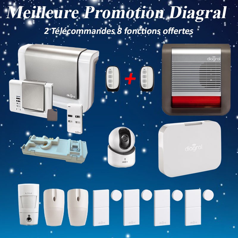 Promotion Alarme Diagral Packs Alarme Diagral et compléments Diagral
